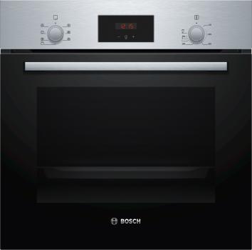 Bosch HBF133BR0 - Serie 2, Einbau-Backofen, Edelstahl, 60 cm